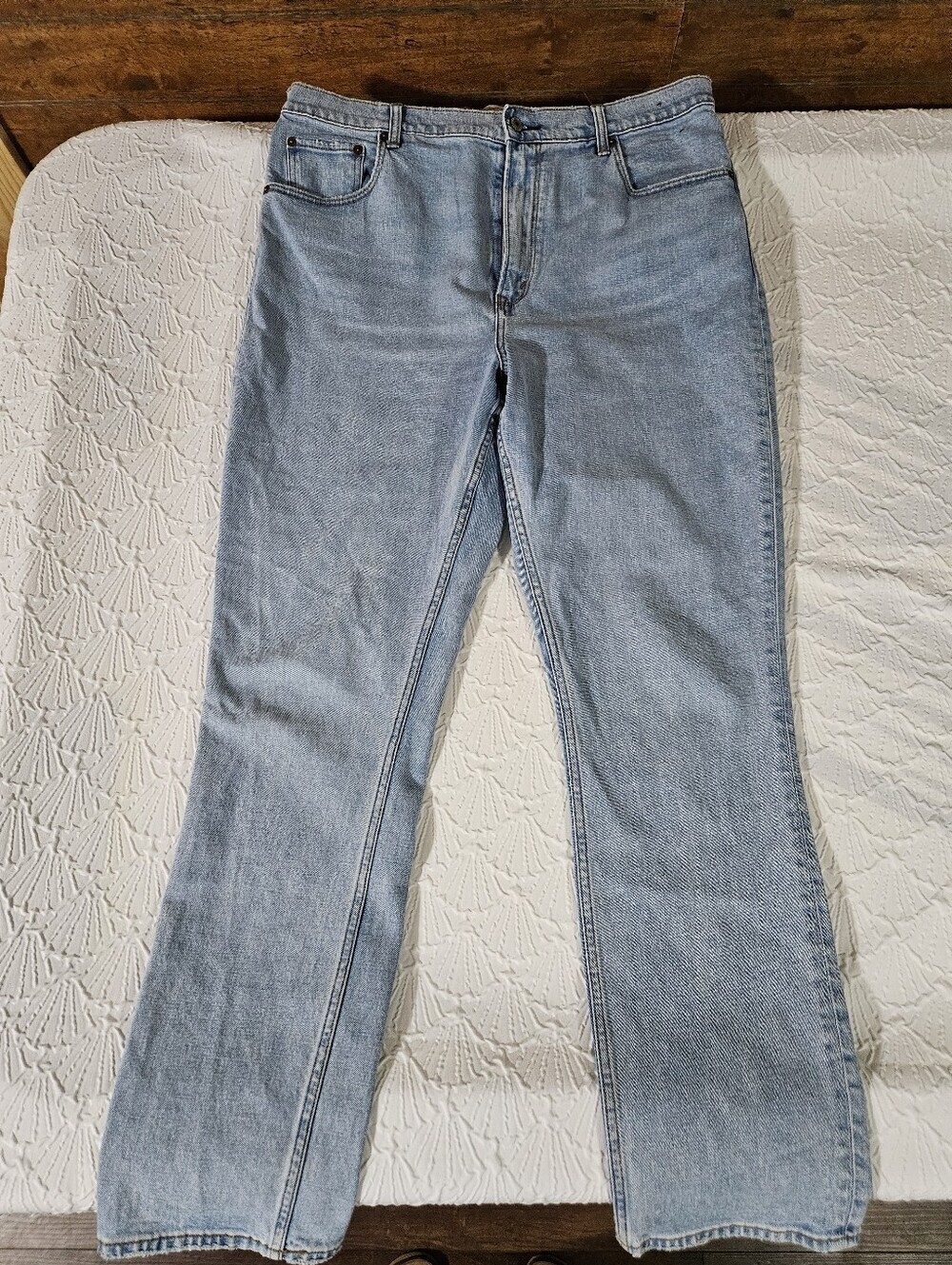 Abercrombie & Fitch Light Blue 90's Slim Straight Jeans Size 33/16